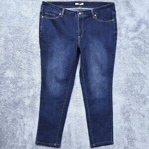 Woman Within Skinny Denim Women's Jeans Size 18W Petite